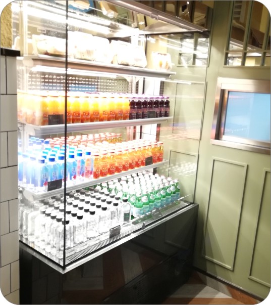 立式敞开式风幕柜