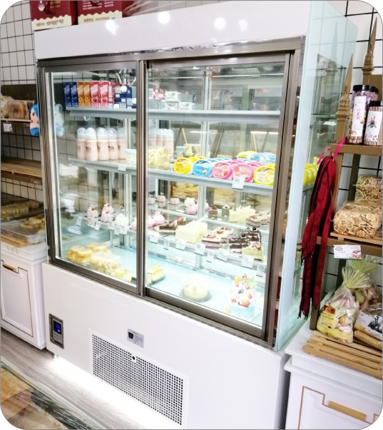 立式前开糕点柜